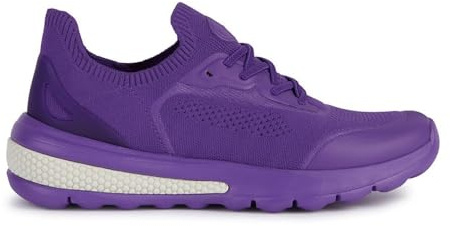 Geox Women's D Spherica Actif Trainers, Purple, 4 UK