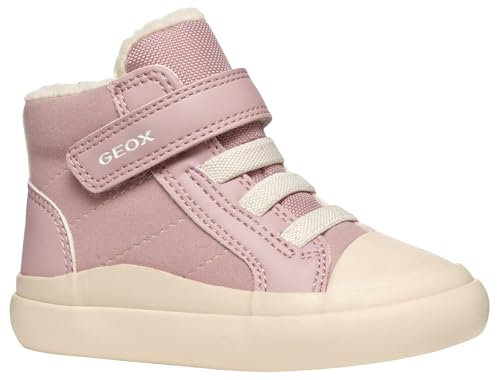 Geox Bébé Fille B GISLI Girl B Basket, Rose, 20 EU