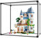 Vitrine Acrylique, vitrine empilable Transparente, vitrine de Collection Anti - poussière, Convient pour Lego 75582 Jouet Figurine modèle de Collection de Figurines,Auto -Assemblée(30x20x35cm)