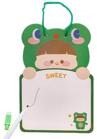 Zeichenbrett, Zeichenschreibbrett,Löschbares Malbrett - Doppelseitiger Schreibblock mit Whiteboard-Stift, Vorschulspielzeug für Jungen und Mädchen