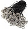 50 Stücke Einfache Handy Lanyard Strap für Schlüssel Schlüsselanhänger,handy anhänger,Handyanhänger Schlaufen mit Karabiner,Telefonring Strap Handy Charm Cord zum Pendents USB Schüsselanhänger