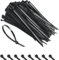 TT ThreadTrade Black Nylon Cable Ties, Multi-Purpose, Secure Self-Locking Mechanism, UV Resistant, (250mm x 4mm), Pack of 600