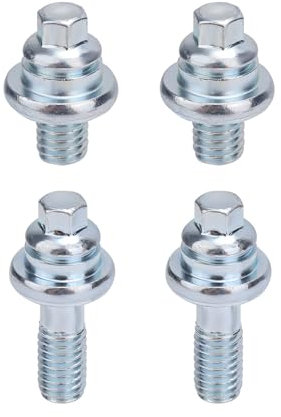 4pcs Boulons de Borne de Batterie Latéraux, 2 Longueurs Différentes 3/8 Standard Boulons de Batterie à Poteau Latéral Boulons Batterie Connecteur de Goujon de Borne de Batterie pour Voiture