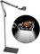 Overhead Phone Tripod for Video Recording with Rechargeable Light, Move Around Floor Phone Stand with Ring Light Content Creator Cooking Selfie Photography TikTok Youtube Compatible with iPhone