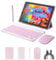 ZZB Android 15 Tablet 10 inch Tablet 2 in 1 Tablets with Keyboard Mouse Case Stylus 18GB RAM 128GB ROM 2TB Expand, Android 15(NOT GO) 10.1 IPS 6000mAh Battery Bluetooth Dual Camera 5G-WiFi Tablets.