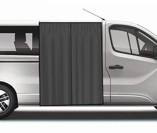 HAMON Mosquitera de Repuesto para FIAT Ducato/Peugeot Boxer/Citroen Relay 2006-2024(X250/X290), Mosquitera para Puerta Lateral de Coche, Mosquitera magnética Transpirable de una Capa