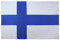 AZ FLAG Finnische Flagge, 150 x 90 cm, mit 4 Ösen, finnischer Pavillon für Balkon oder Wand