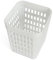5×4×3 Inch PP Dishwasher Cutlery Basket, Hollow-Out Utensil Holder with Odor-Free, Toxic-Free Smooth Design, Silverware Basket for Kitchen Appliances