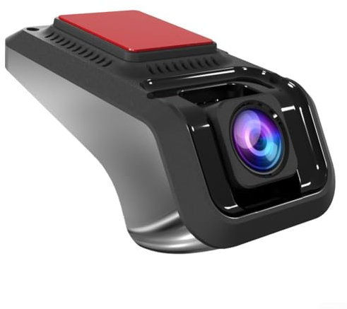 Aprilsunnyzone Car DVR Camera HD 1080P ADAS Video Recorder Dash Cam For Car Radi, 360° Manual Rotation Lens, Convenient Mobile Phone Control