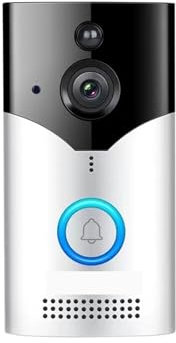VEKELETE Kit de Timbre con Pantalla de 5 Pulgadas, 4 MP, 1440p, WiFi, cámara IP, videoportero, Visor Visual de Puerta(No Screen)