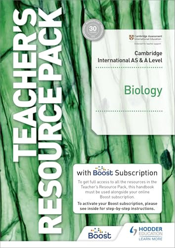 Cambridge International AS & A Level Biology Teacher's Resource Pack: With Boost Subscription