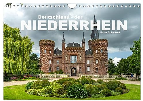 Deutschland - der Niederrhein (Wandkalender 2026 DIN A4 quer), CALVENDO Monatskalender: Die sehenswerte Region am Rhein ganz im Westen Deutschlands. (CALVENDO Orte)