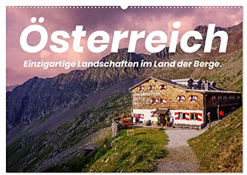 Österreich - Einzigartige Landschaften im Land der Berge. (Wandkalender 2026 DIN A2 quer), CALVENDO Monatskalender: Wunderbare Bilder aus ganz Österreich. (CALVENDO Orte)