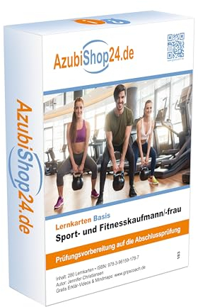 Lernkarten Sport- und Fitnesskaufmann Prüfung Prüfungsvorbereitung: Prüfungsvorbereitung Ausbildung