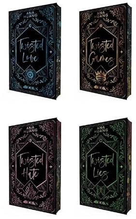 Limited edition Twisted Love Games Hate Lies set sprayed edges (Twisted limited edition)