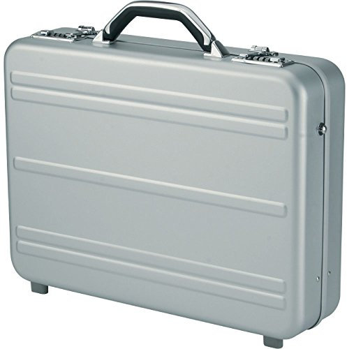 ALUMAXX Laptop Attachékoffer MERCATO Aktenkoffer Laptop Alu Koffer Aluminium silber 45188