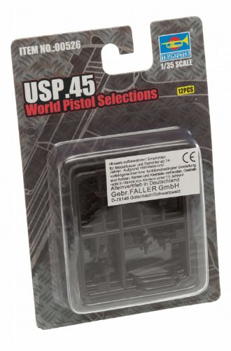 Trumpeter 00526 - Modellbausatz USP.45 World Pistol Selection