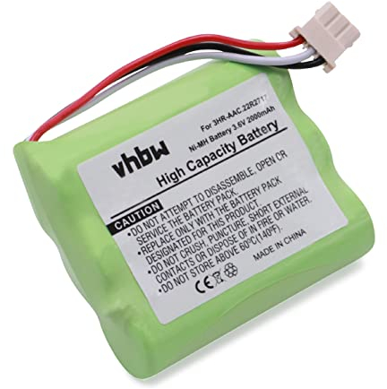 vhbw 1x Akku kompatibel mit IBM AS2740, AS400, AS400 i5, FC2778 Cache, iSeries, pSeries, xSeries Raid-Controller (2000 mAh, 3,6 V, NiMH)