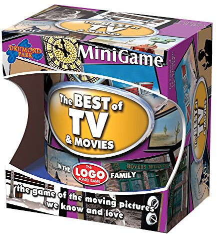 Drumond Park 1520 Logo Best of TV and Movies Mini Game, Multi