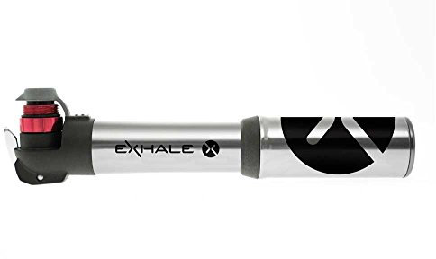 Raleigh RMJ911 Exhale RP 3.0 Twin Valve SV/PV Road Telescope CNC Micro Pump - Black/Silver, 17 cm