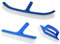 well2wellness® TOP Schwimmbad Pool Bürsten Poolbürsten Beckenbürsten Set - 3-teilig