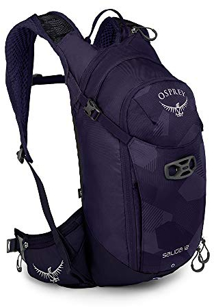 Osprey Salida 12 Trinkrucksack für Frauen, mit Hydraulics™ LT 2,5-Liter-Trinkblase - Violet Pedals (O/S)