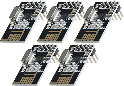 5pcs NRF24L01 2.4GHz Wireless Transceiver Module for Arduino Microcontroller | 5 Stück NRF24L01 2,4 GHz Wireless Modul für Arduino, ESP8266, Raspberry Pi, etc.