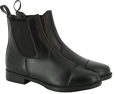 Riding World Synthetikstiefelette First schwarz 39