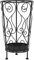 vidaXL Porte-parapluie Style Vintage Métal Noir Support pour Parapluies