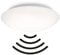 BRILONER - LED Deckenlampe Bad mit Bewegungsmelder, Dämmerungssensor, neutralweiße Lichtfarbe, LED Deckenleuchte, Lampe, Badlampe, Badezimmerlampe, Küchenlampe, Feuchtraumleuchte, 38x7 cm, Weiß