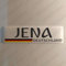 Jena Deutschland Aufkleber Jena 120x30mm Autoaufkleber Flagge 3D Fahne Germany