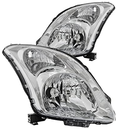 Diederichs Halogen Scheinwerfer Set für SUZUKI SWIFT III (MZ, EZ) Bj. 02.05- H4, Links/Rechts, Halogen-Lampen, Zertifizierte Qualität