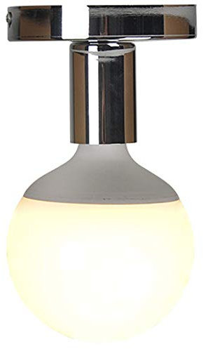 Mengjay Portalámparas E27 para Bombillas LED, Portalámparas Techo, Base para Lámparas Apliques de Interior, Casquillos de Bombillas E27 para Garaje, Vintage Industrial Metal Lámpara de techo (Plata)