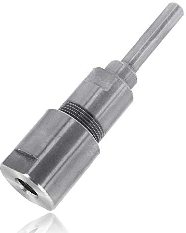 Mesee 1/4 Inch Shank Router Collet Extension Chuck Adapter Milling Cutter Chuck Extender Rod Woodworking Milling Rod Holder, Accepts 1/4 Inch Shank Bits