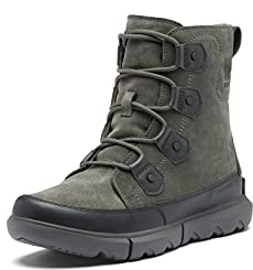 Sorel Explorer Boot Waterproof wasserdichte Winterstiefel für Herren, Schwarz (Black x Jet), 42 EU