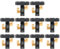 10 Piezas Soporte Universal para Escobillas de Carbón, Conjunto De Escobillas de Carbón para Generador de Gasolina 188F/190F/192F 5/6/7/8KW