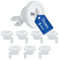 Basket Wheels Set of 8 Wheels for Dishwasher Basket Upper Basket Dishwasher Rack for Bosch 00424717 Siemens 424717 48125287802 Upper Basket Wheels for Dishwasher AEG Neff