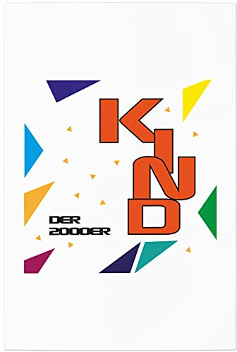 JUNIWORDS Poster, Kind der 2000er, 40 x 60 cm