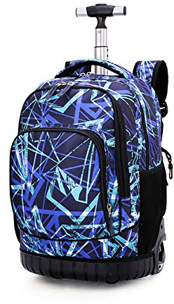 CONPHERON Trolley Rucksack Schulrucksack Schüler Multifunktionaler Rucksack Schultaschen Koffer Laptop Reise Schule Rucksack für Jungen und Mädchen