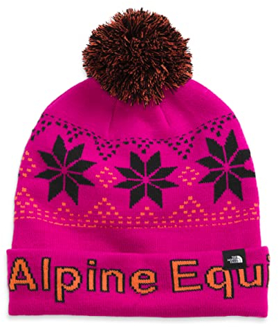 THE NORTH FACE Kinder Ski Tuke Bommel, Fuchsia, Pink, Einheitsgröße, Fuchsia-Rot, Einheitsgröße
