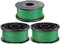 Bobine de fil pour Black et Decker A6486 GL7033 GL8033 GL9035 débroussailleuse sans fil 2,0 mm 6,1 m, Bobine de fil rechange Coupe Bordure pour Black and Decker A6486 (3pcs)