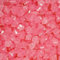 MOCNT 300 Pezzi Rosa Pietre Luminosi Ciottoli Luminosi Fluorescenti Luminose Incandescenza nel Buio Pietre Rocce Ghiaia per Giardino Acquario Decorazione 14x11mm