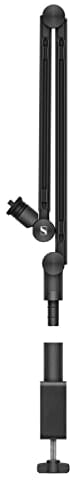 Sennheiser Boom Arm Adjustable Suspension Stand for Microphones | Versatile, Sturdy Microphone Placement for Profile USB Mic & More | Black Matte (700101)