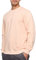 Indicode Herren Holt Sweatshirt aus Baumwollmischung | Sweater mit RIPP-Bündchen Pullover für Männer Pale Peach, L