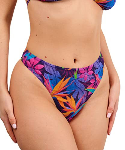 Kiniki Bas de Bikini Transbronzant String pour Femme (5ème Génération) - Paradise Purple