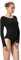 Mulnall Damen Basic Dance Trikot - Langarm Gymnastik Tanzbekleidung, Kurzarm Ballett, Tank Top Ärmellos Leotard (UK4028-06-XL)