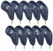 Craftsman Golf 10pcs/set Blue Magnetic Iron Headcover