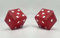 Riesige Gummiwürfel Living Las Vegas Edition Spielwürfel Dekowürfel Sechsseitig Würfel für Innen und Außen Brettspiel Casino Rollenspiel