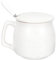 MAGICLULU 1set Tazza Di Ceramica Retro Per Bevande Calde Elegante Tazza Da Tè Con Manico e Coperchio Porcellana Perfetta Per Casa Ufficio e Ristoranti
