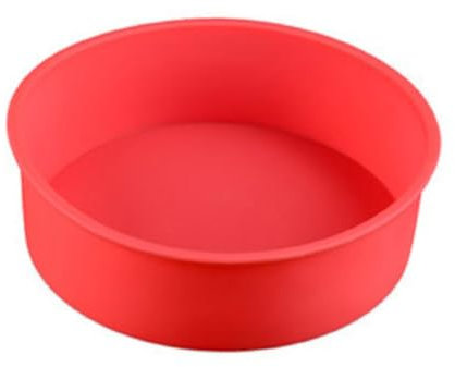 ABOOFAN Moule À GâTeau Rond En Silicone 15 Cm AntiadhéSif RéSistant Four Micro-Ondes CongéLateur Nettoyage Facile Pour PâTisserie Maison